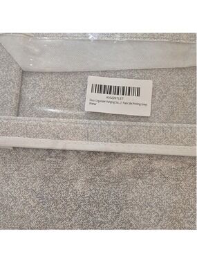 Door Organizer Hanging Storage Grey Silk Printing 1 Pack Hanging